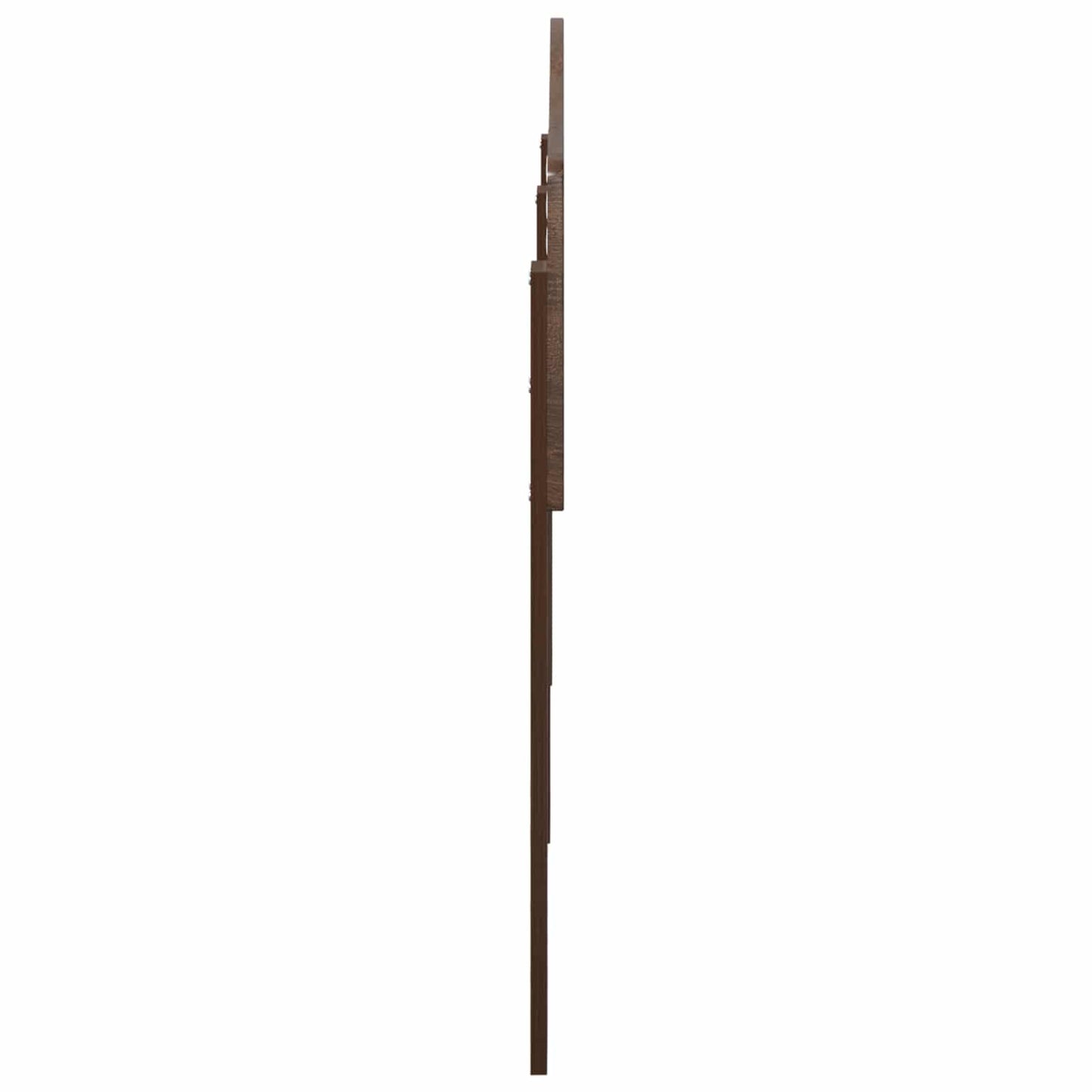 vidaXL Headboard Brown Oak Engineered wood 5