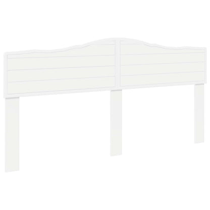 vidaXL Headboard White Engineered wood 2