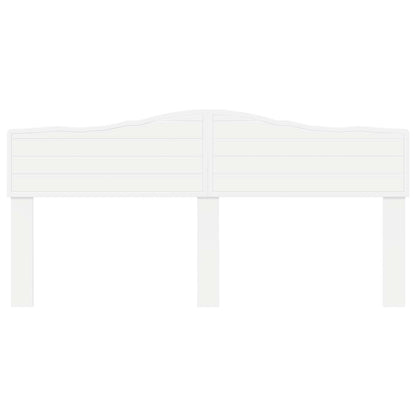 vidaXL Headboard White Engineered wood 4