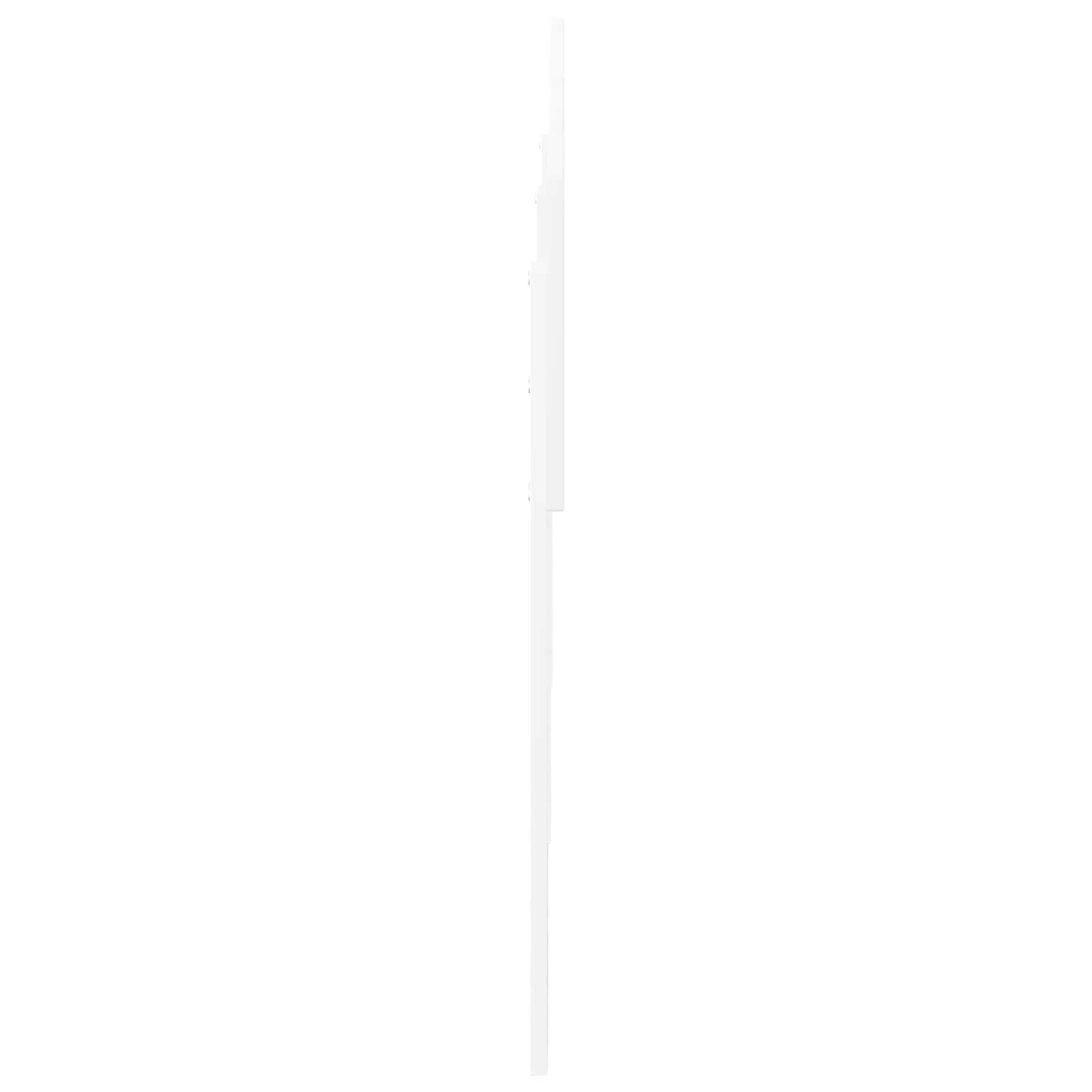 vidaXL Headboard White Engineered wood 5