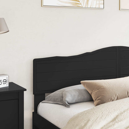 vidaXL Headboard Black Oak Engineered wood 3