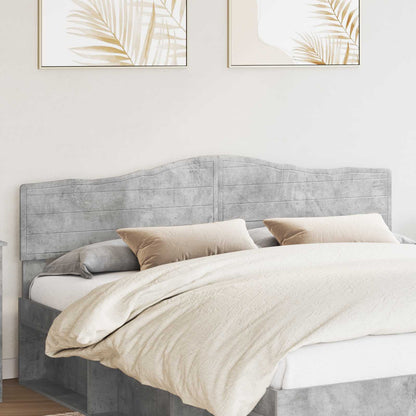 vidaXL Headboard Concrete Grey Engineered wood 1