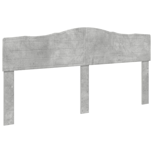 Headboard Concrete Grey Engineered wood 2