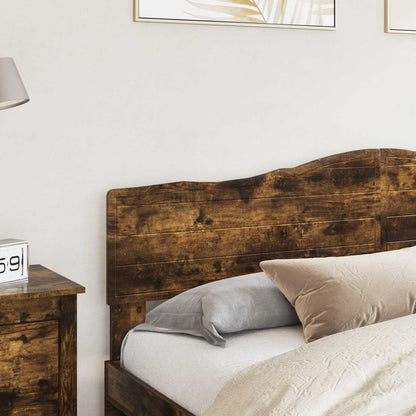 vidaXL Headboard Smoked Oak Engineered wood 3