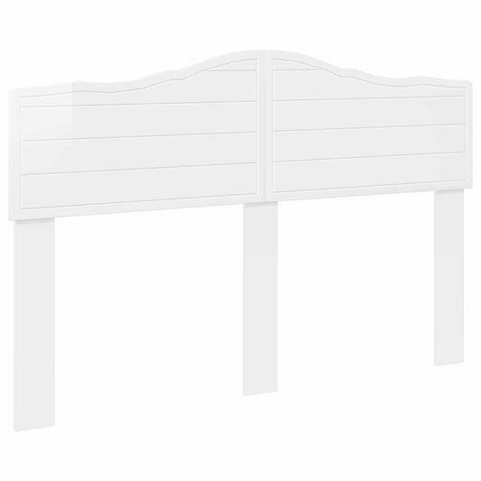 Headboard Gloss White Engineered wood 2
