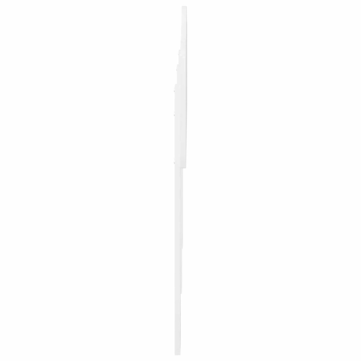 vidaXL Headboard Gloss White Engineered wood 5