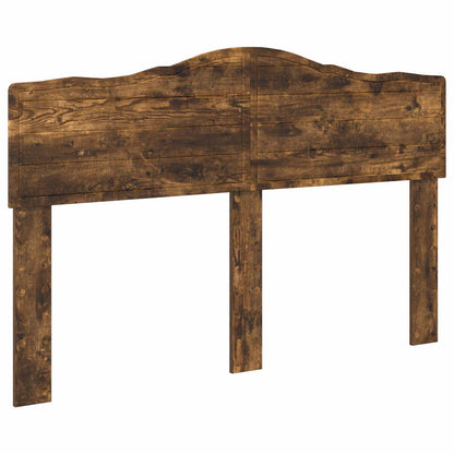vidaXL Headboard Smoked Oak Engineered wood 2