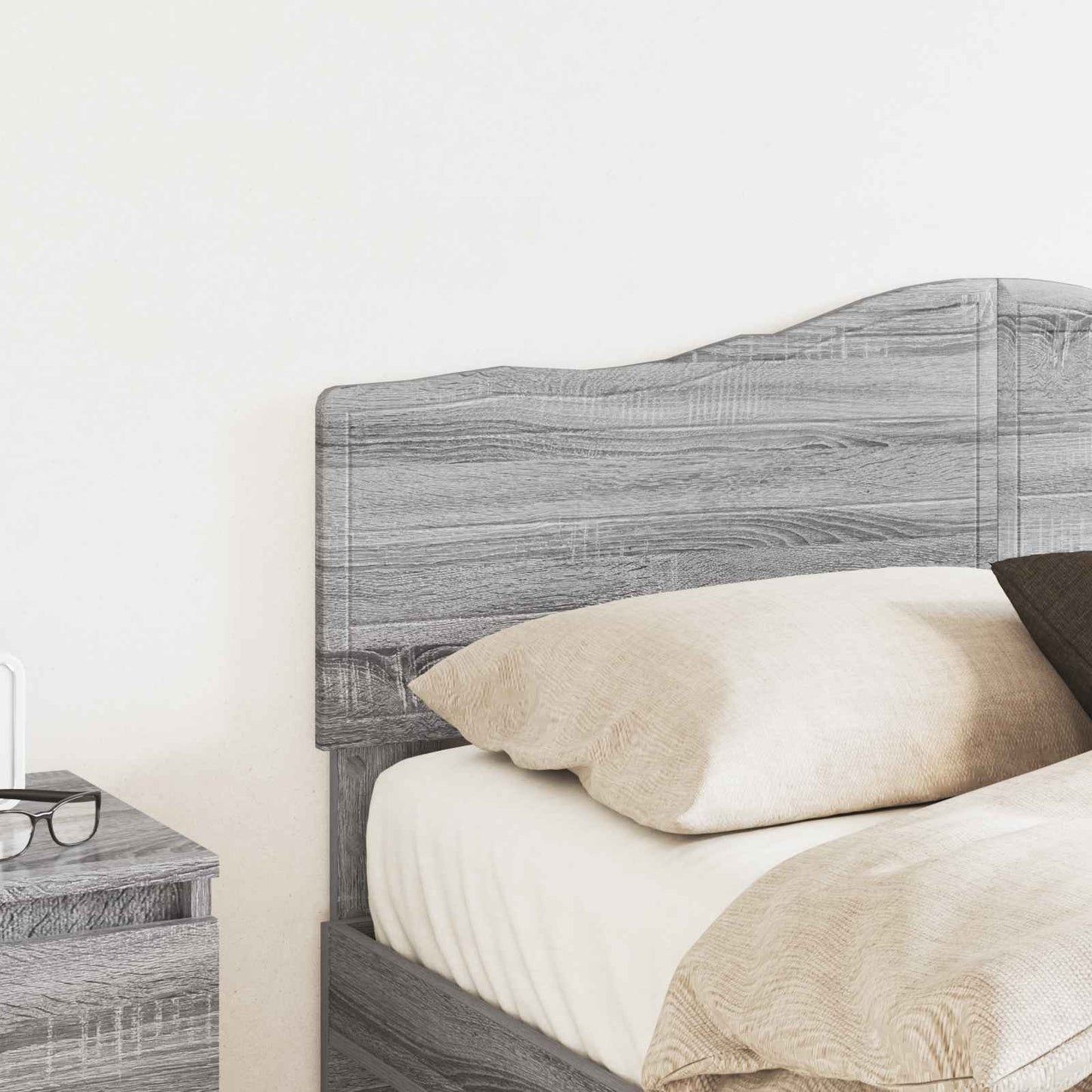 vidaXL Headboard Grey Sonoma Engineered wood 3
