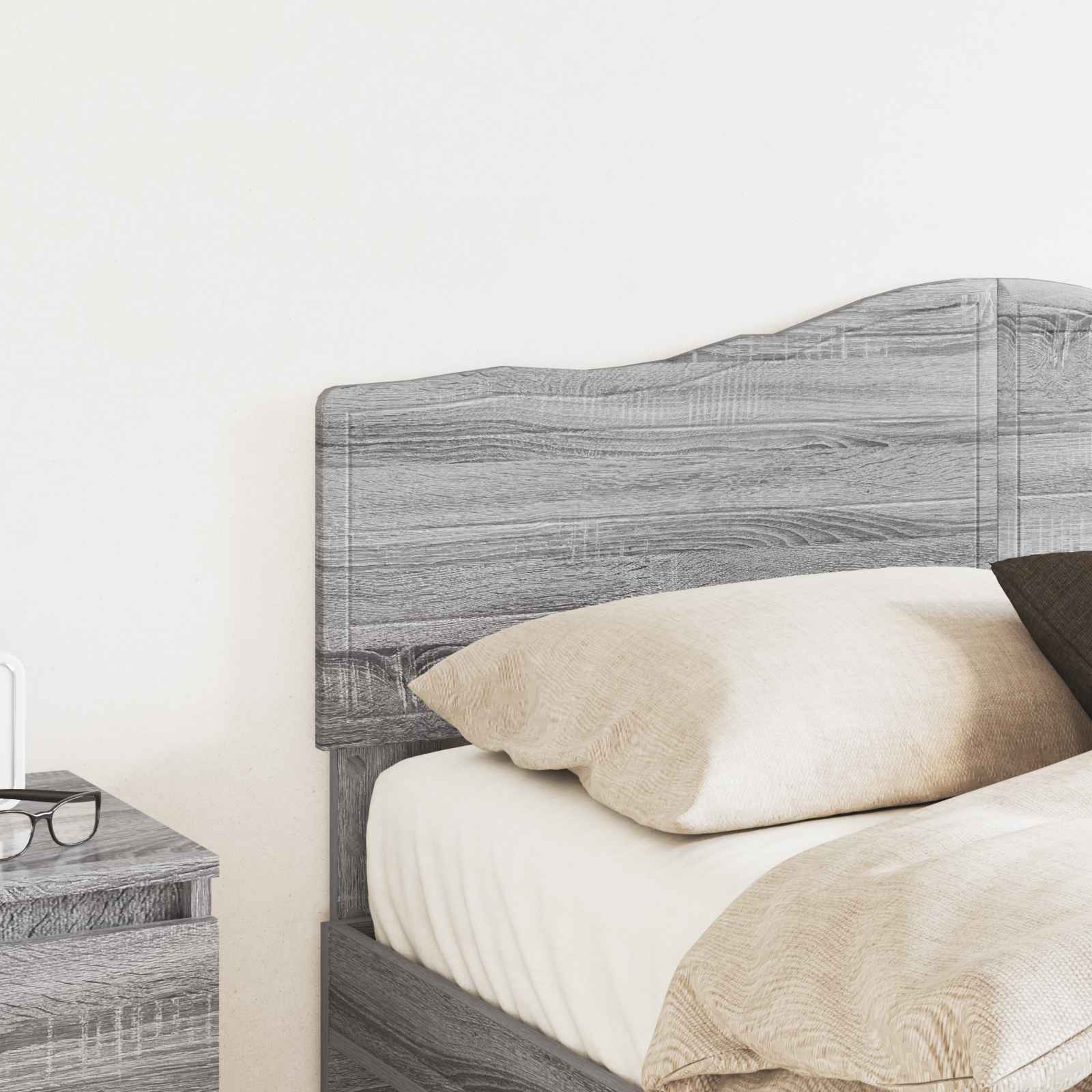 vidaXL Headboard Grey Sonoma Engineered wood 3
