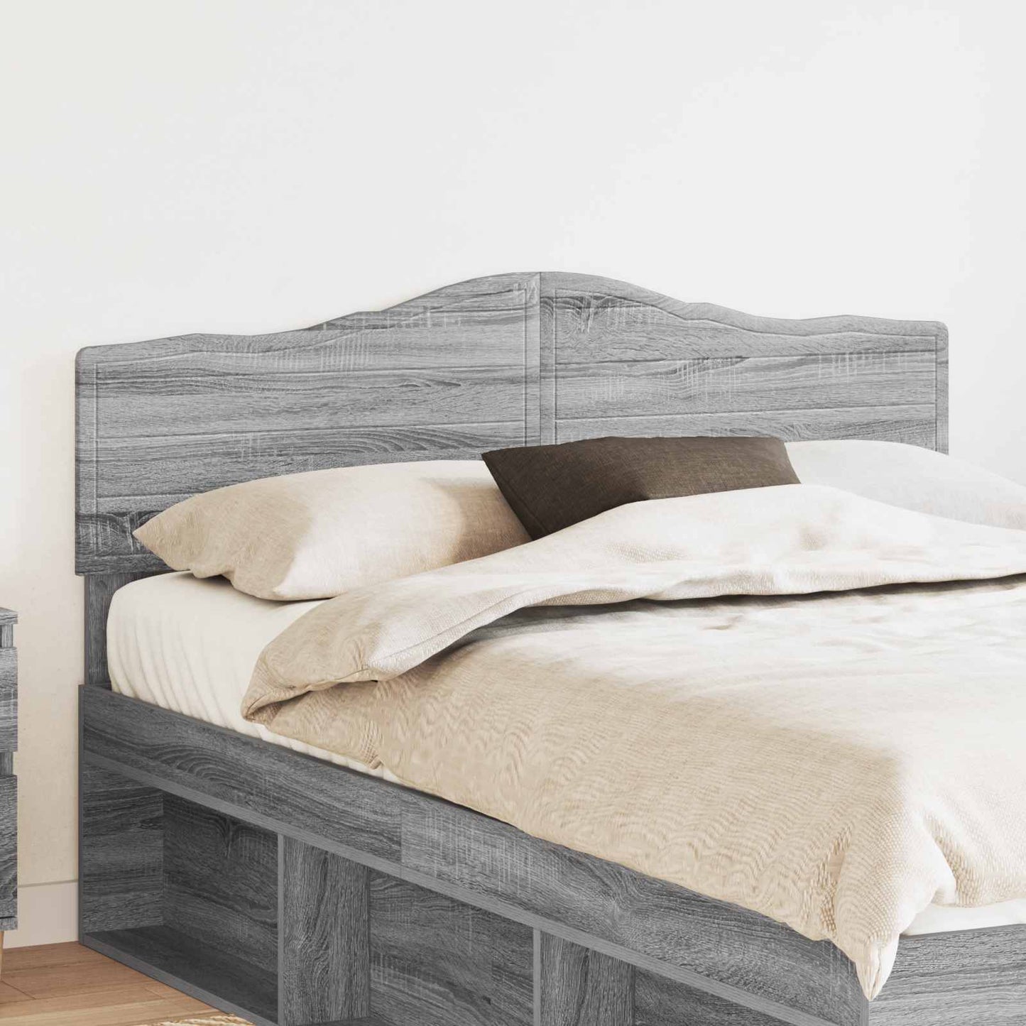 vidaXL Headboard Grey Sonoma Engineered wood 1