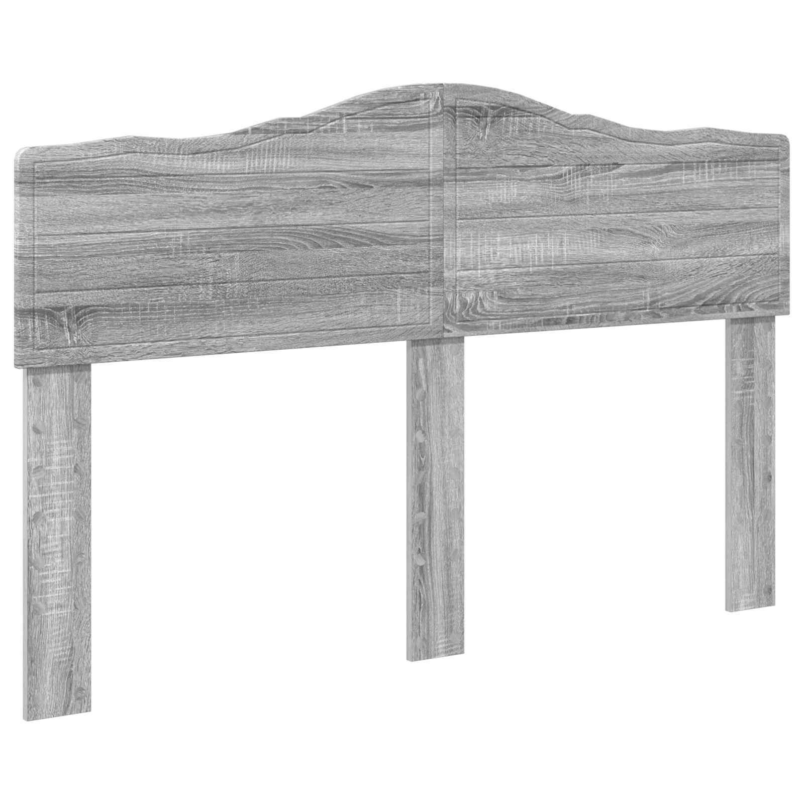 vidaXL Headboard Grey Sonoma Engineered wood 2