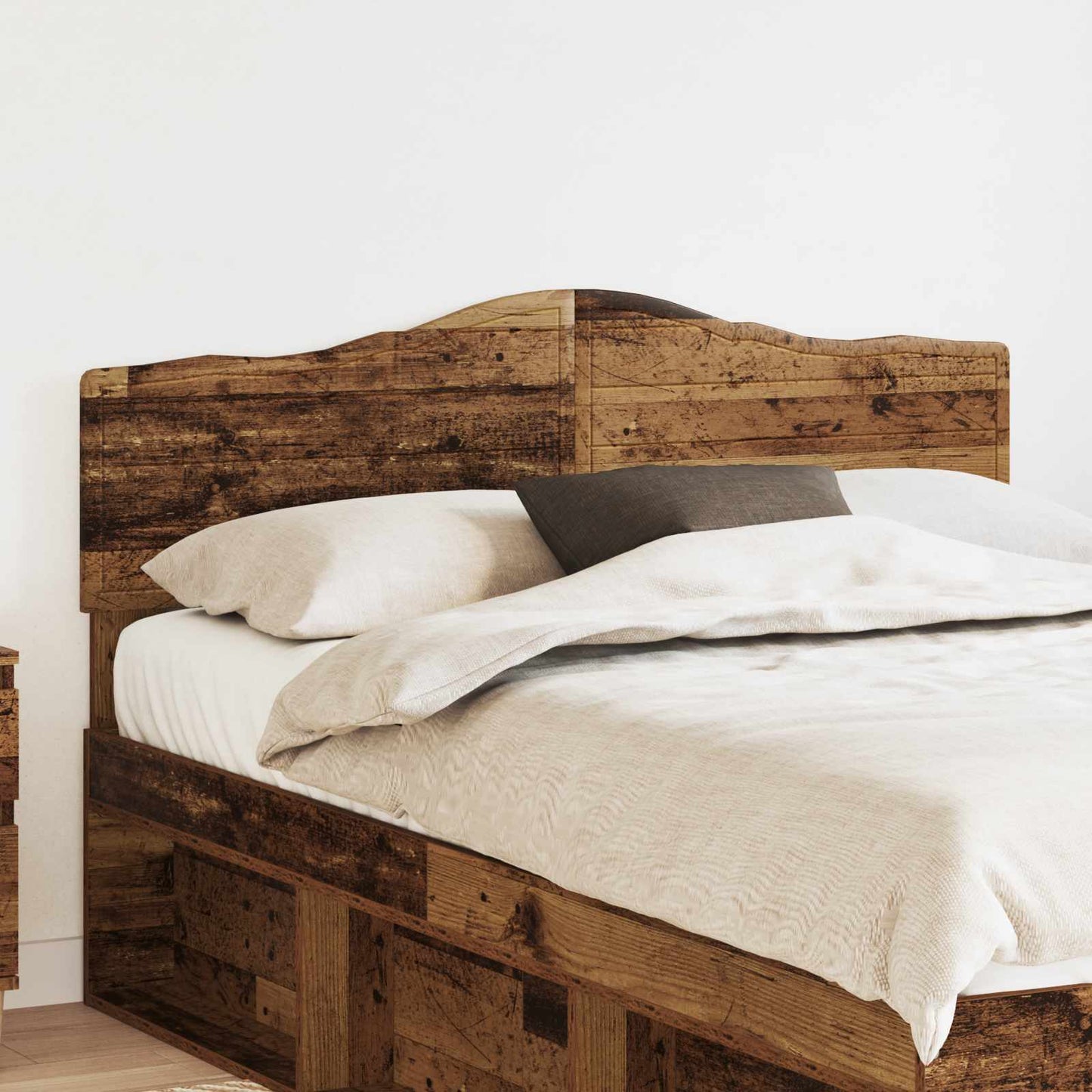 vidaXL Headboard Old Wood Engineered wood 1