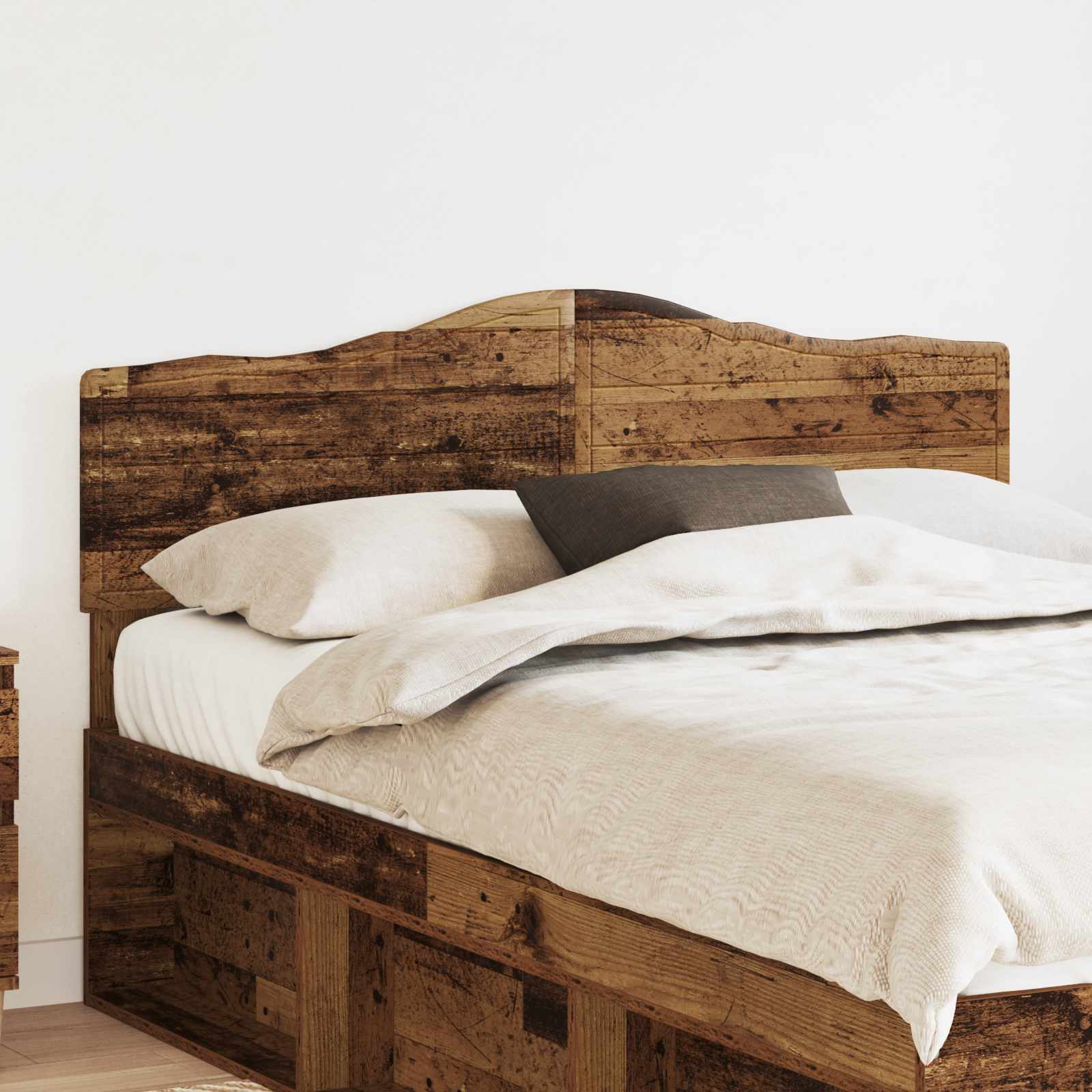 vidaXL Headboard Old Wood Engineered wood 1