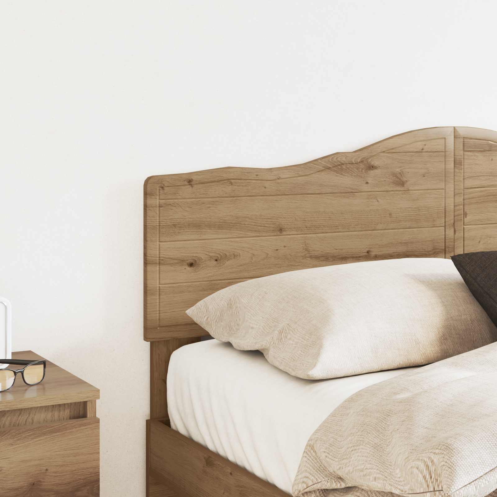 vidaXL Headboard Artisan Oak Engineered wood 3