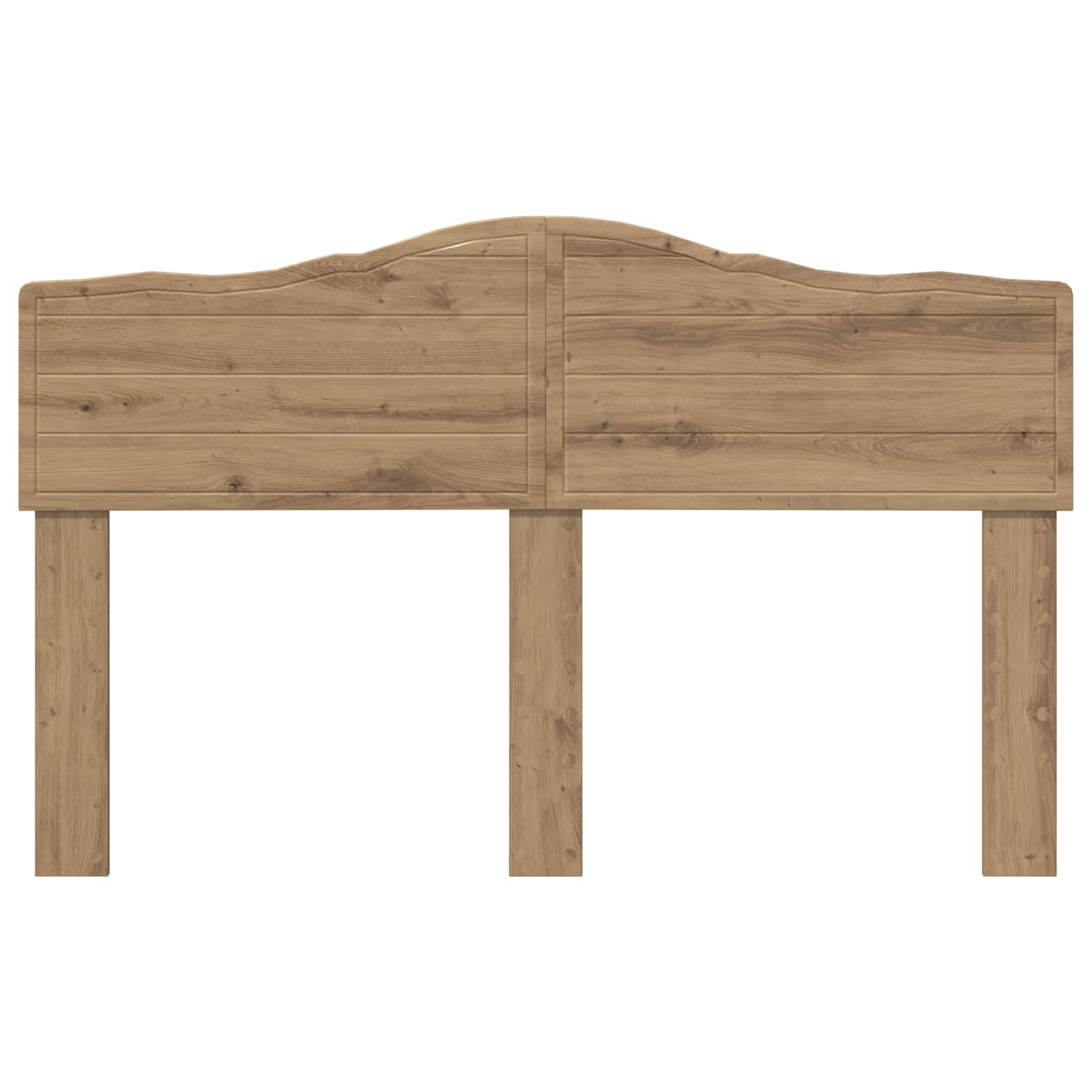 vidaXL Headboard Artisan Oak Engineered wood 4