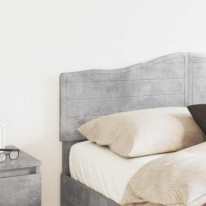 vidaXL Headboard Concrete Grey Engineered wood 3