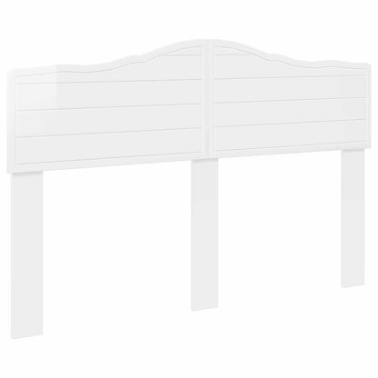 vidaXL Headboard Gloss White Engineered wood 2