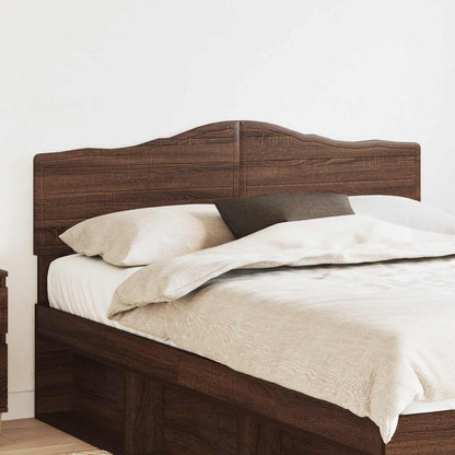 vidaXL Headboard Brown Oak Engineered wood 1