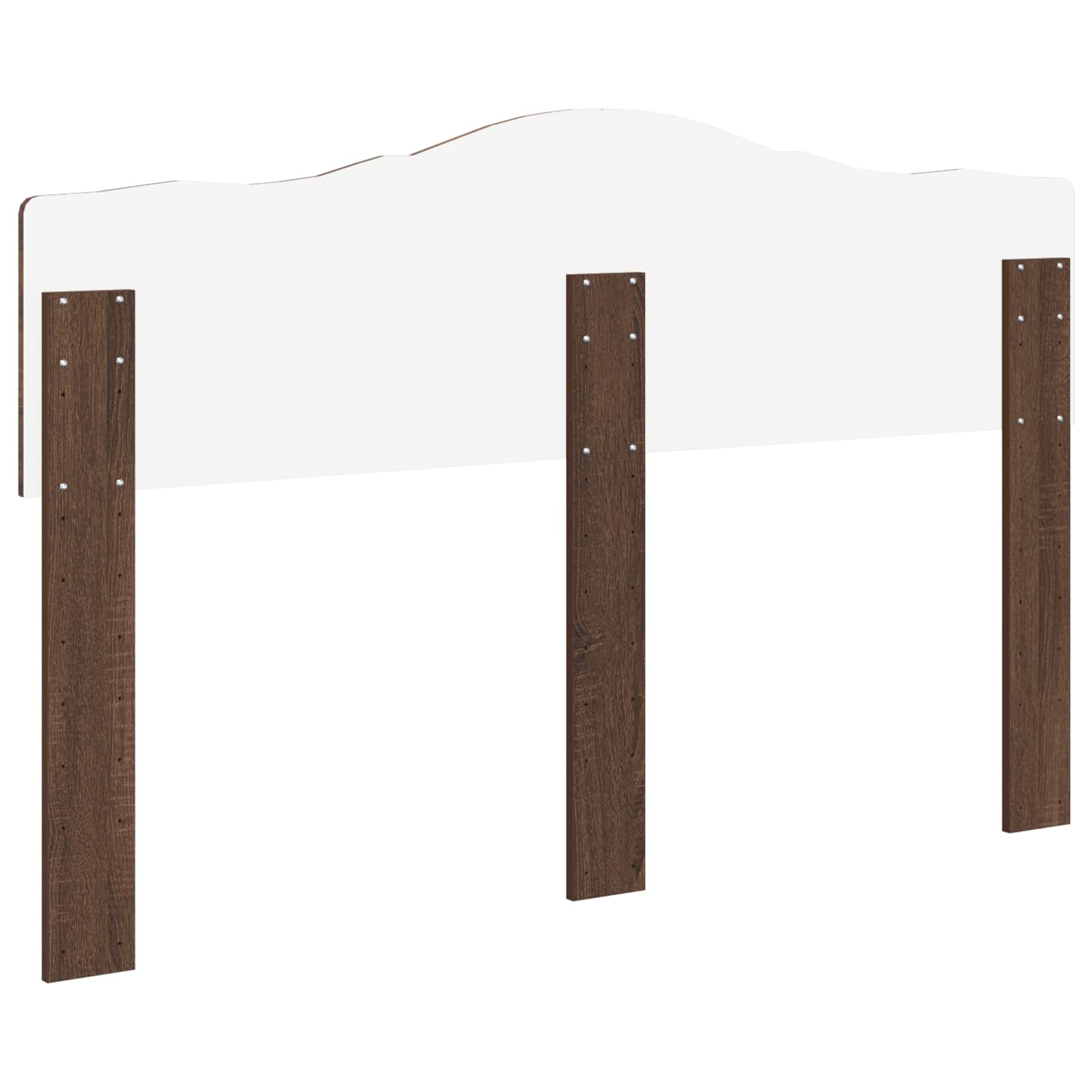 vidaXL Headboard Brown Oak Engineered wood 6