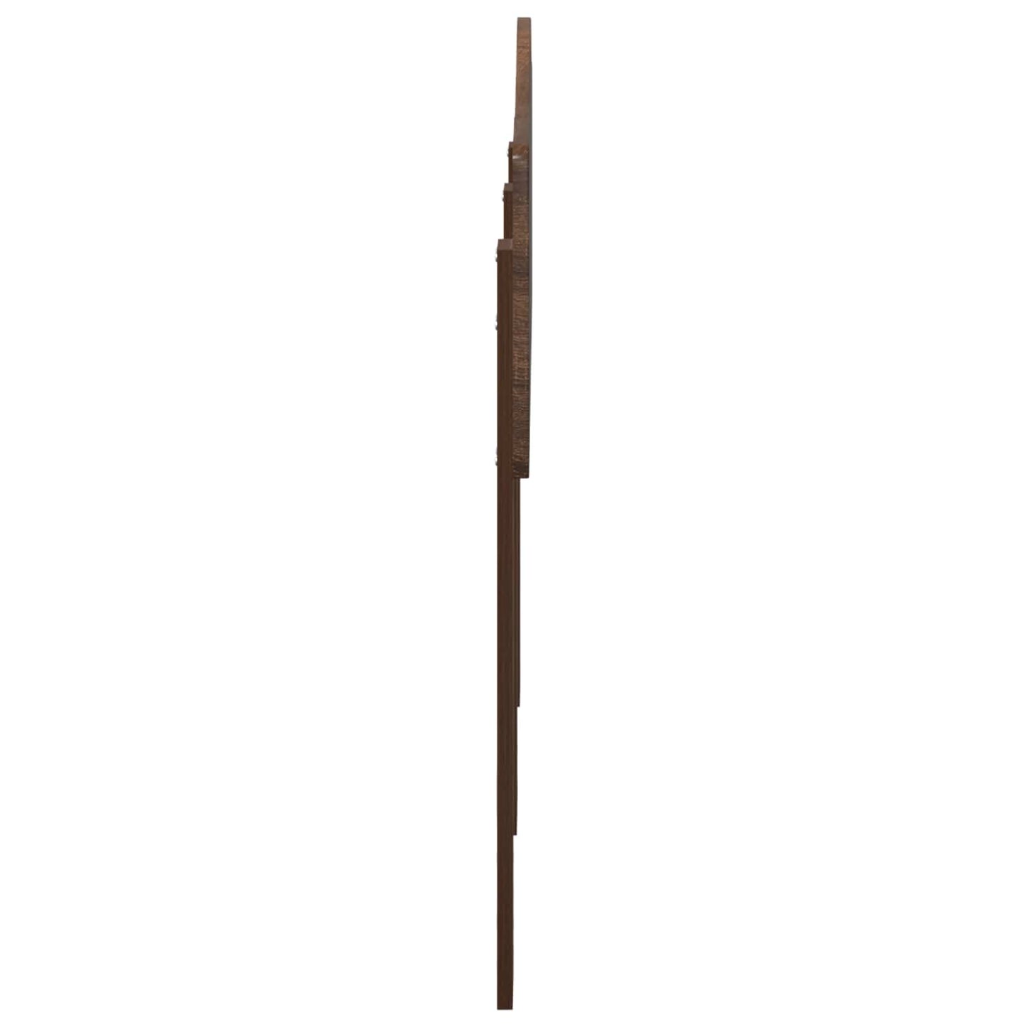 vidaXL Headboard Brown Oak Engineered wood 5