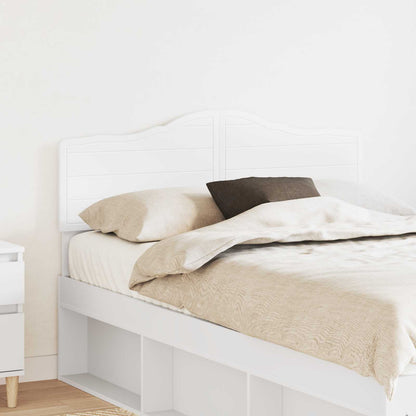 vidaXL Headboard White Engineered wood 1