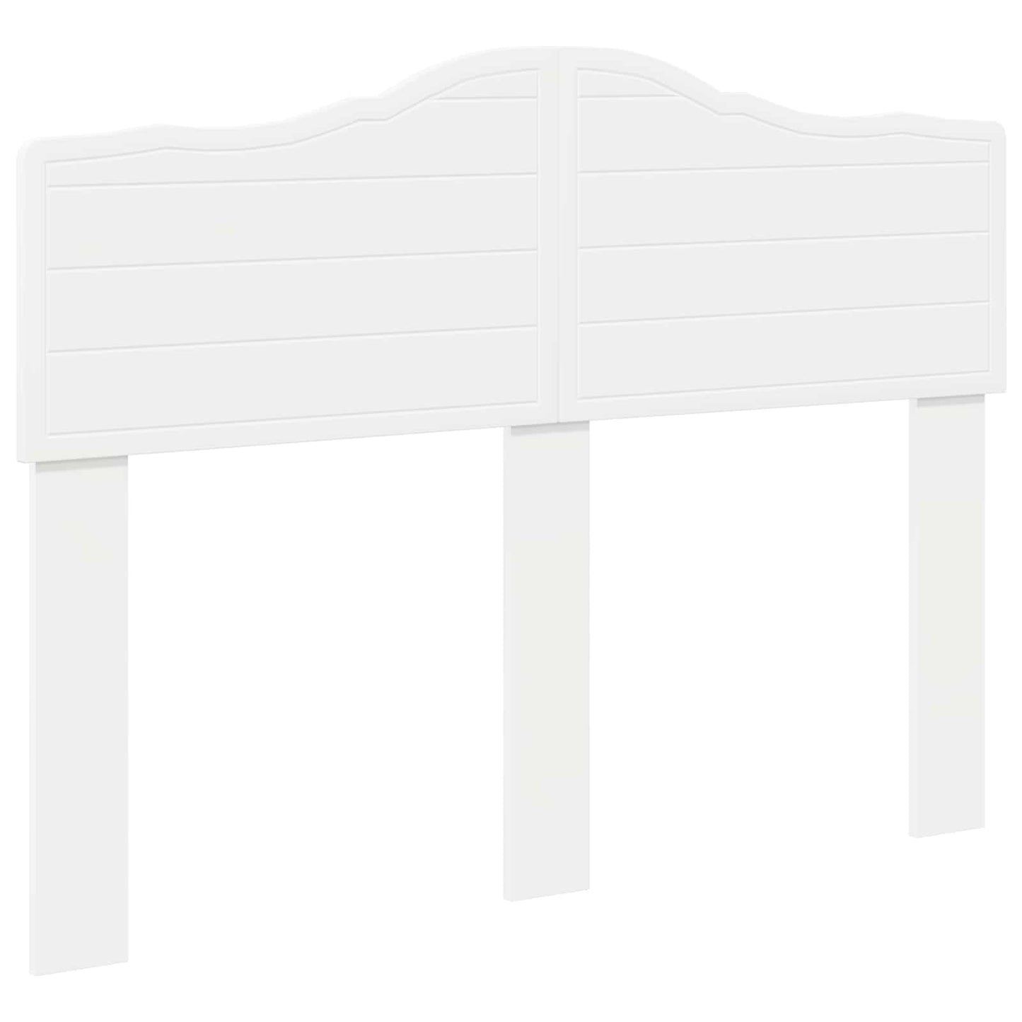 vidaXL Headboard White Engineered wood 2