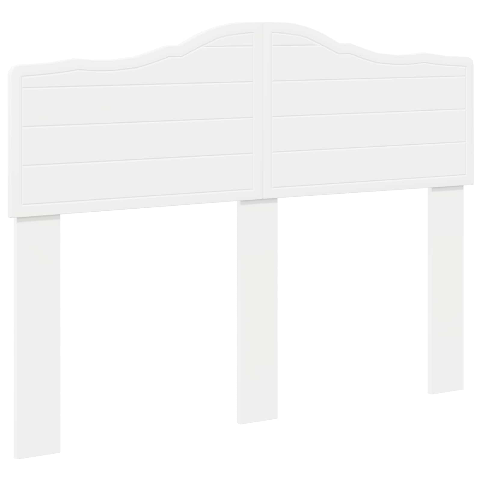 vidaXL Headboard White Engineered wood 2