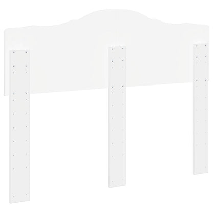 vidaXL Headboard White Engineered wood 6