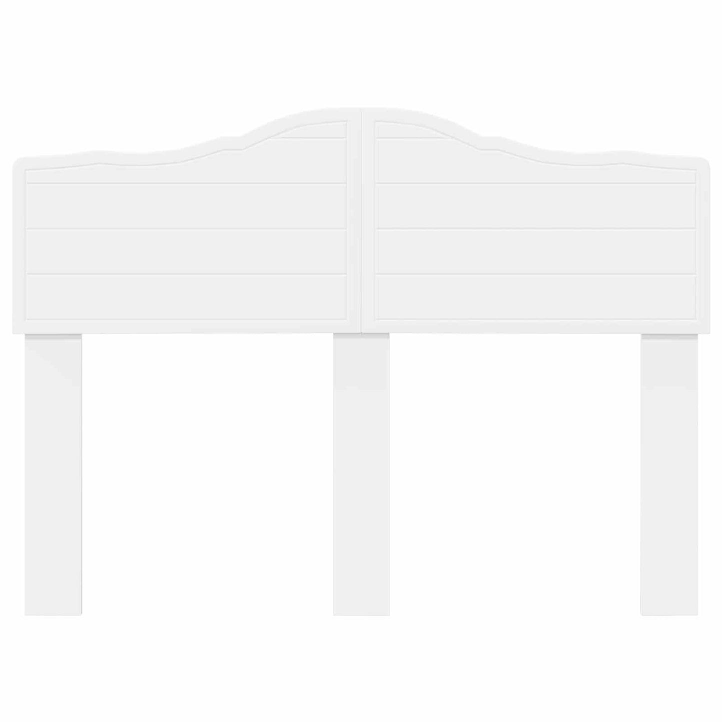 vidaXL Headboard White Engineered wood 4