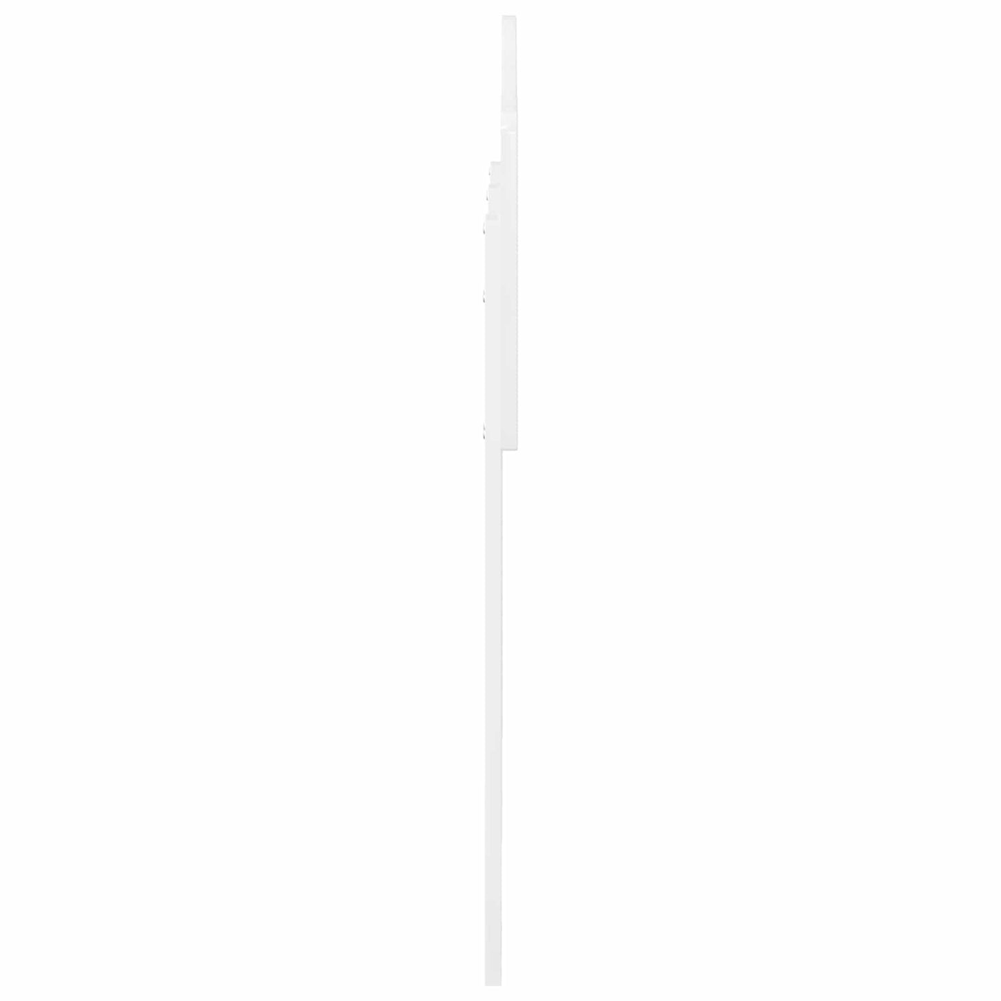 vidaXL Headboard Gloss White Engineered wood 5