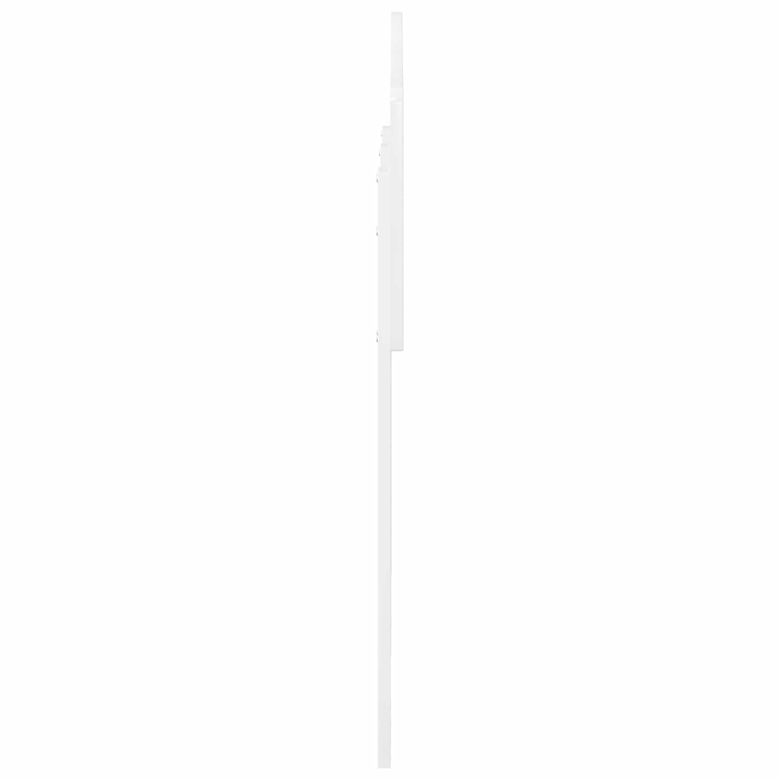 vidaXL Headboard Gloss White Engineered wood 5