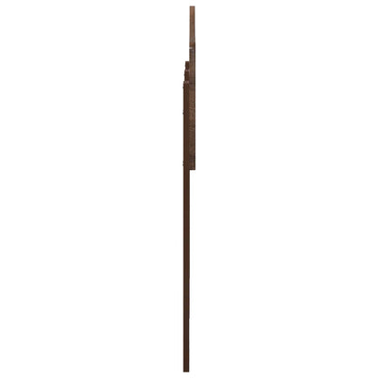 vidaXL Headboard Brown Oak Engineered wood 5