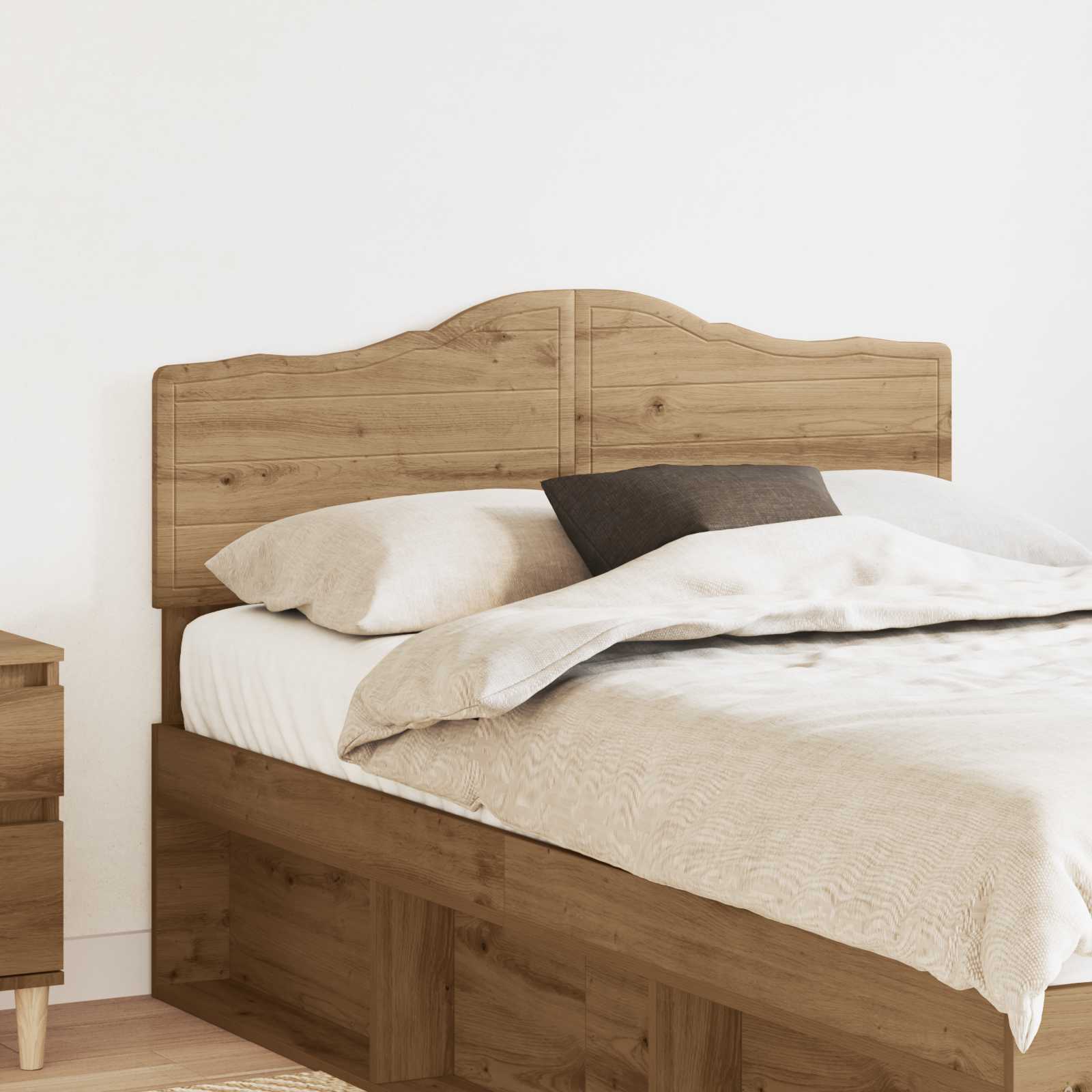 vidaXL Headboard Artisan Oak Engineered wood 1