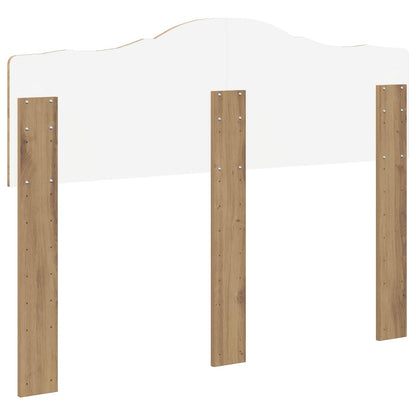 vidaXL Headboard Artisan Oak Engineered wood 6