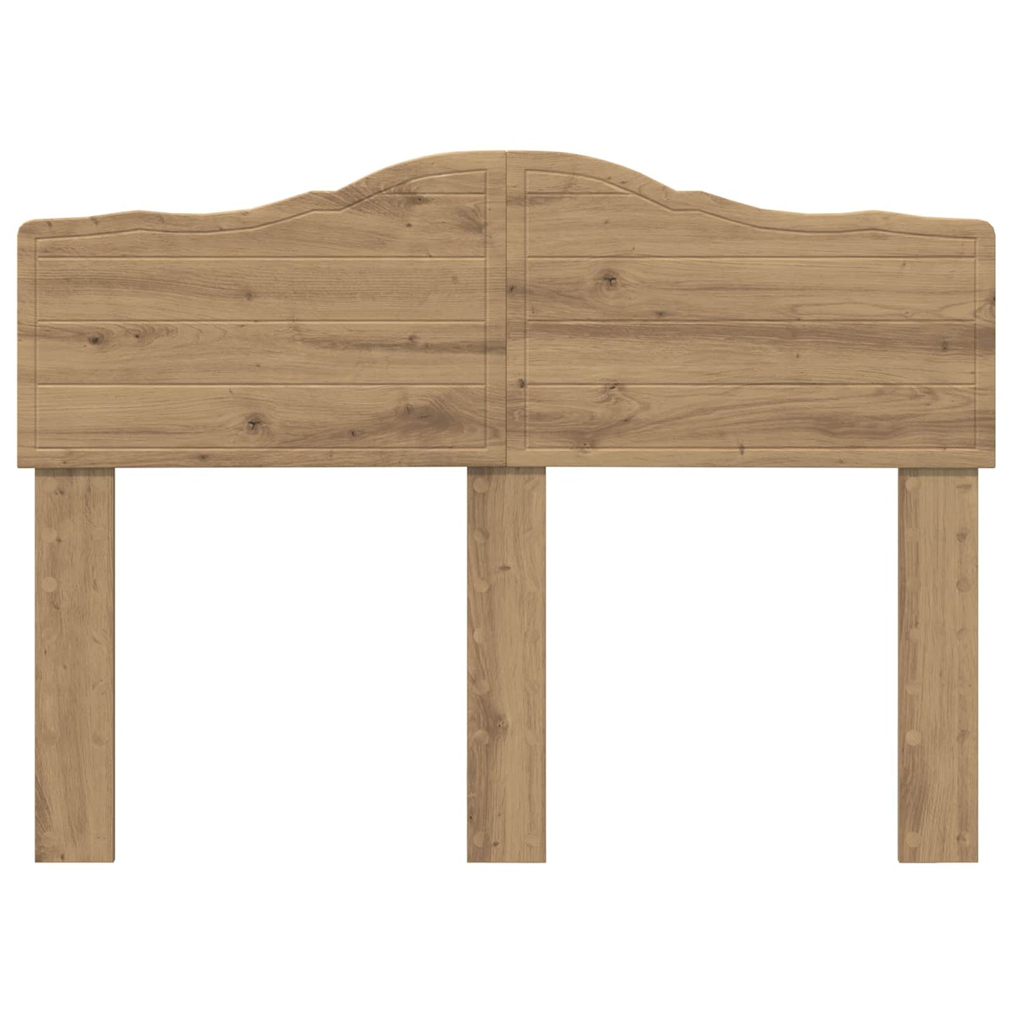 vidaXL Headboard Artisan Oak Engineered wood 4