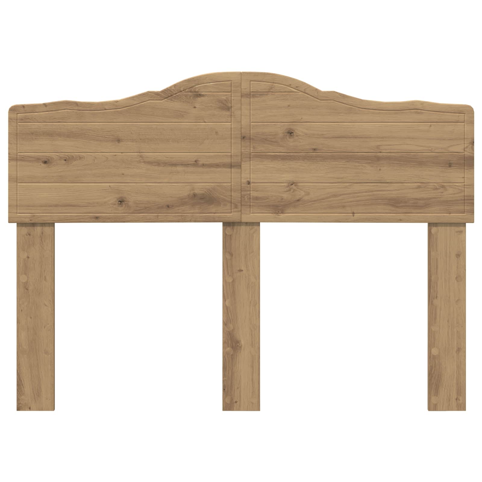 vidaXL Headboard Artisan Oak Engineered wood 4