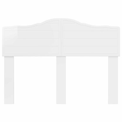 vidaXL Headboard Gloss White Engineered wood 4