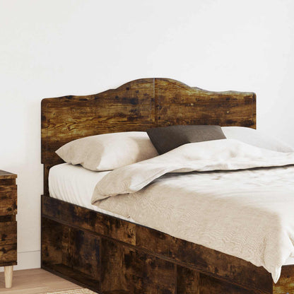 vidaXL Headboard Smoked Oak Engineered wood 1