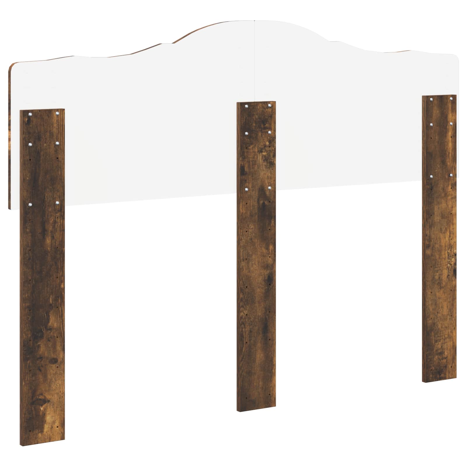 vidaXL Headboard Smoked Oak Engineered wood 6