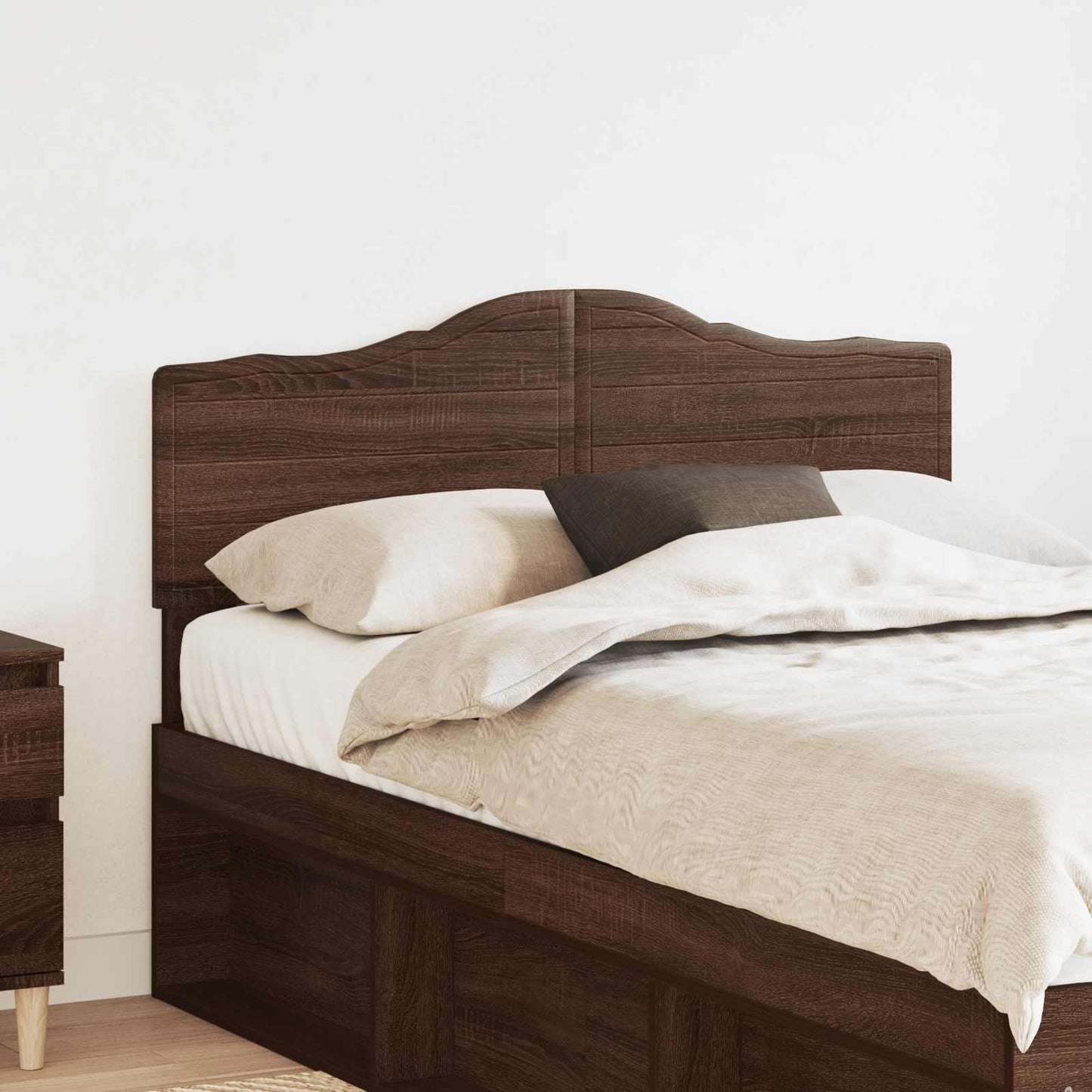 vidaXL Headboard Brown Oak Engineered wood 1