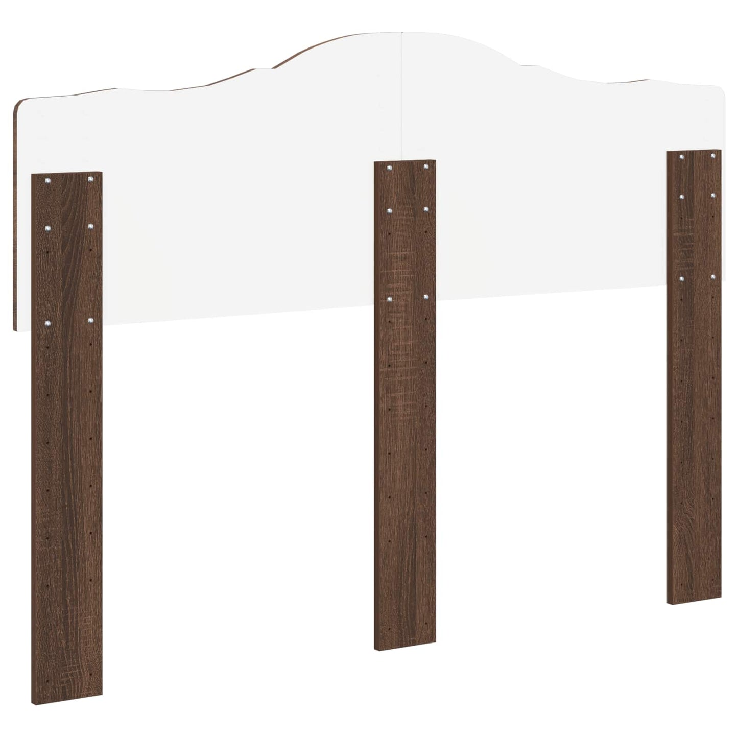 vidaXL Headboard Brown Oak Engineered wood 6