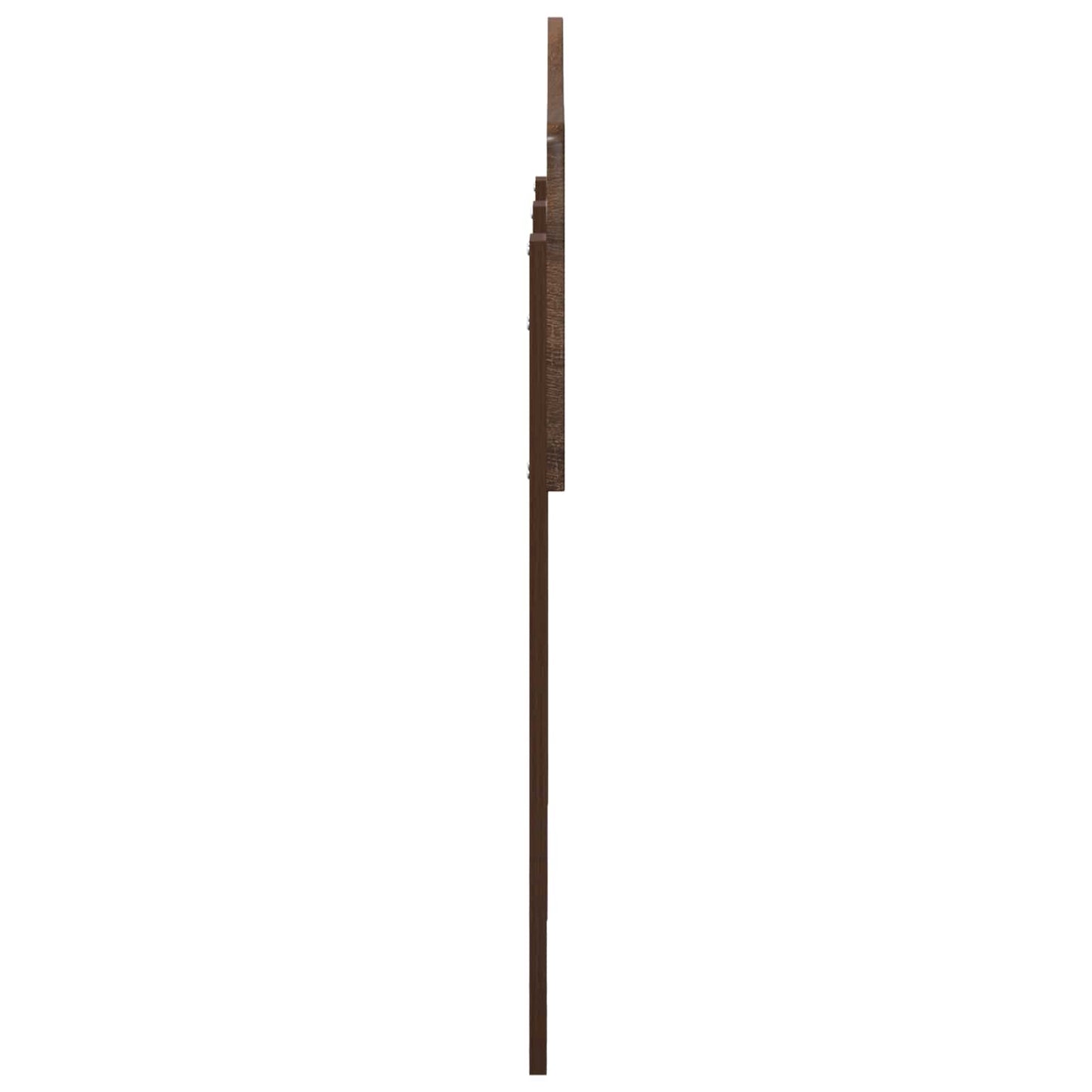vidaXL Headboard Brown Oak Engineered wood 5