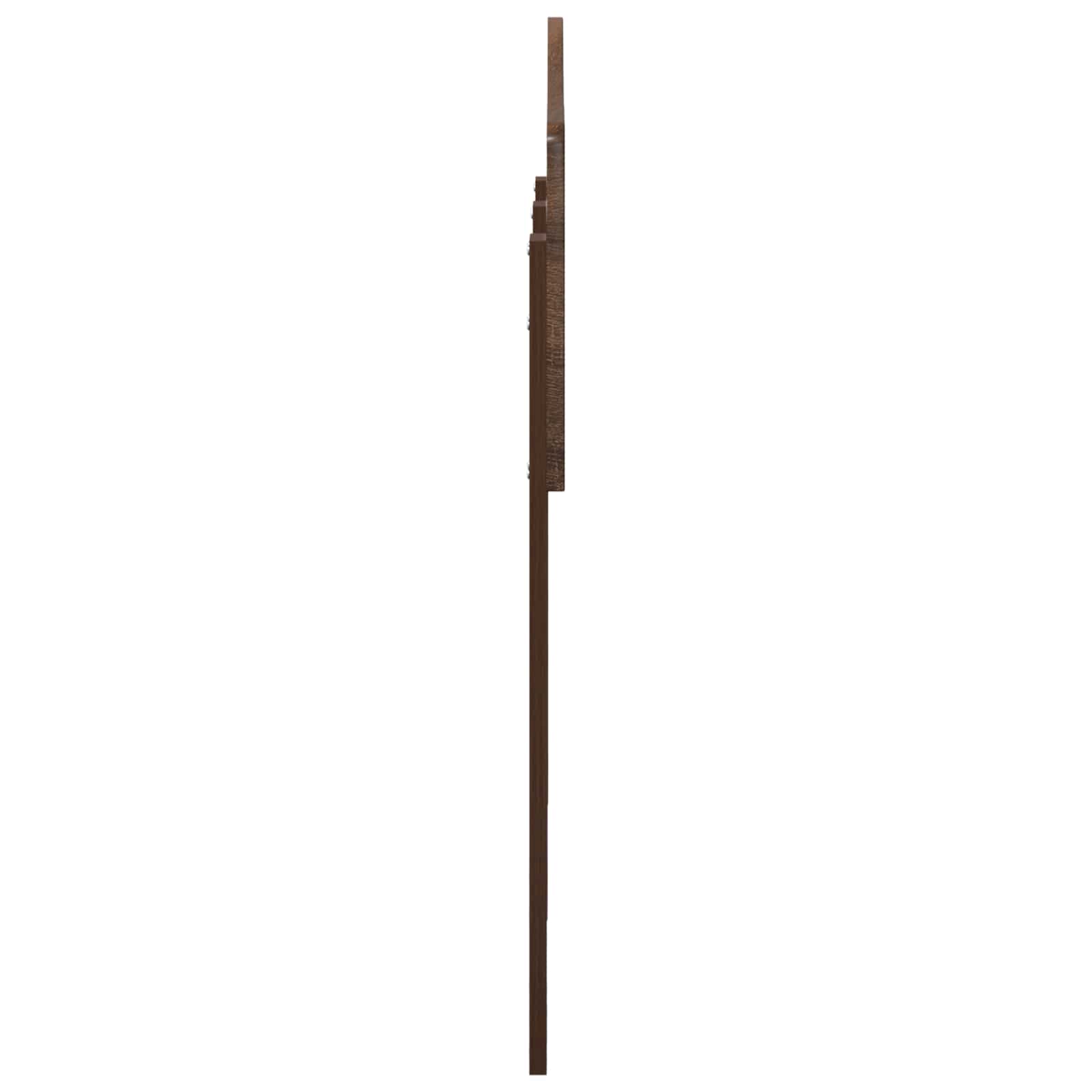 vidaXL Headboard Brown Oak Engineered wood 5