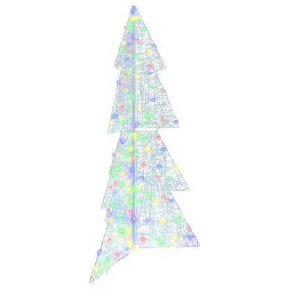 vidaXL Christmas Tree 160 LEDs Multicolour 150 cm Acrylic 2