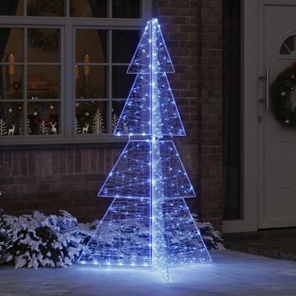 vidaXL Christmas Tree Acrylic 100 LEDs