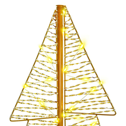 vidaXL Christmas Tree 160 LEDs Warm White 150 cm PET 6