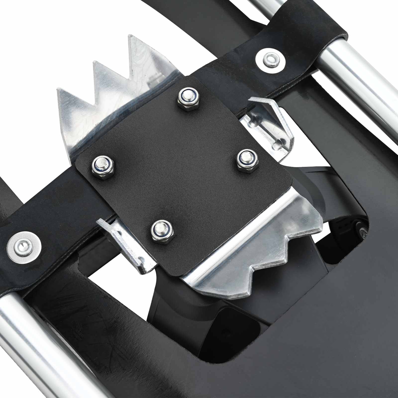 vidaXL 3 in 1 Snowshoes Silver and Black 53.5 x 21 cm 5