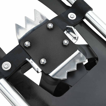 vidaXL 3 in 1 Snowshoes Silver and Black 53.5 x 21 cm 5