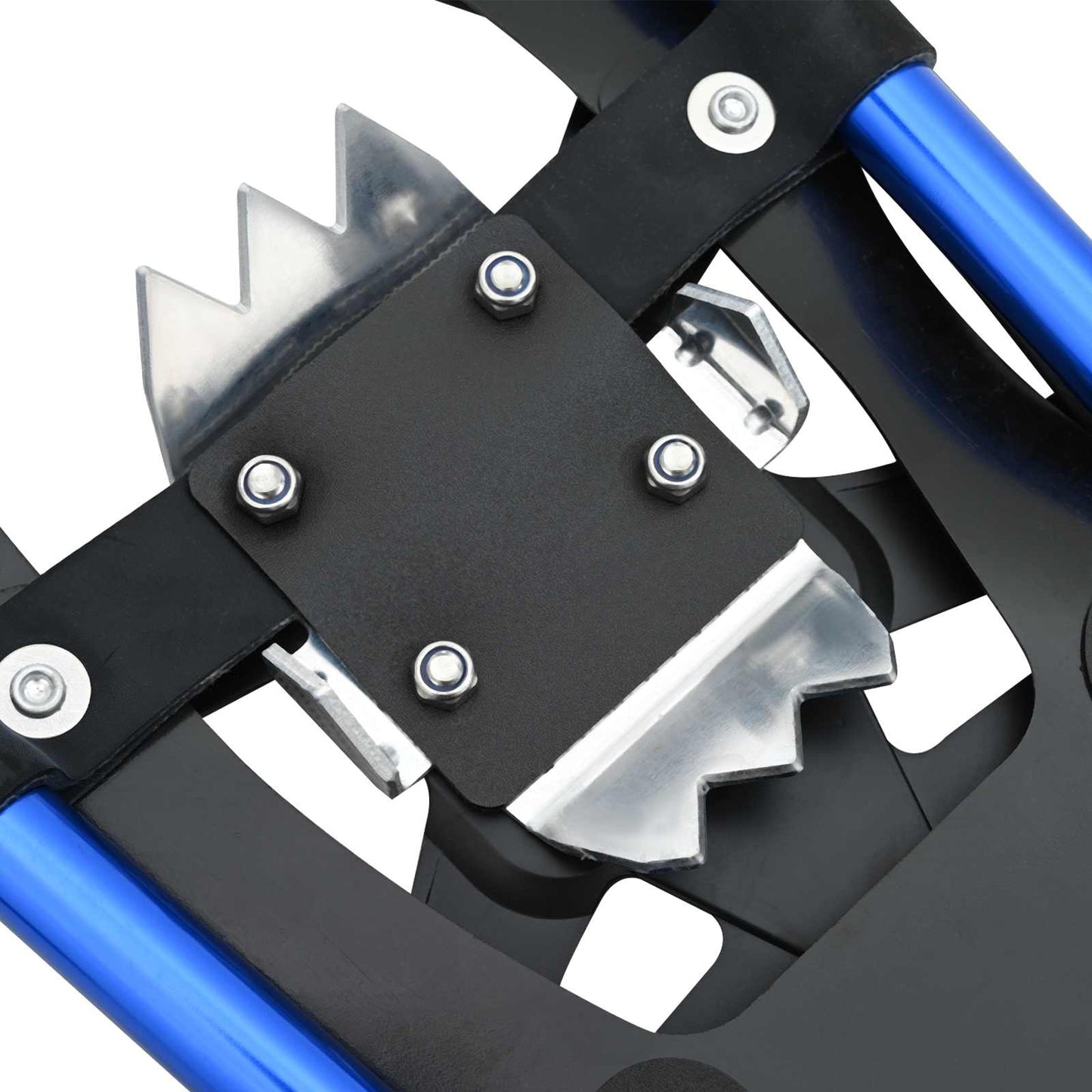 vidaXL 3 in 1 Snowshoes Blue and Black 53.5 x 21 cm Aluminum and HDPE 5