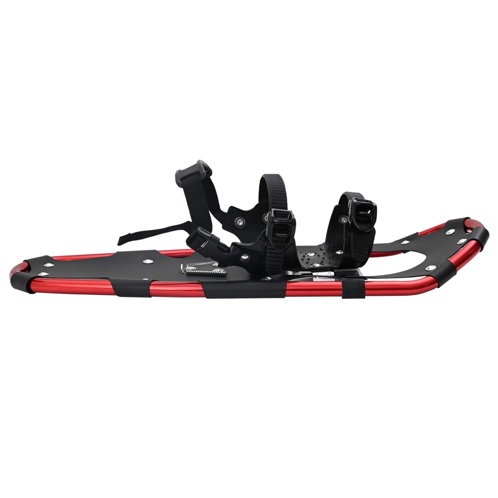 vidaXL 3 in 1 Snowshoes Red and Black 63.5 x 21 cm Aluminum and HDPE 4